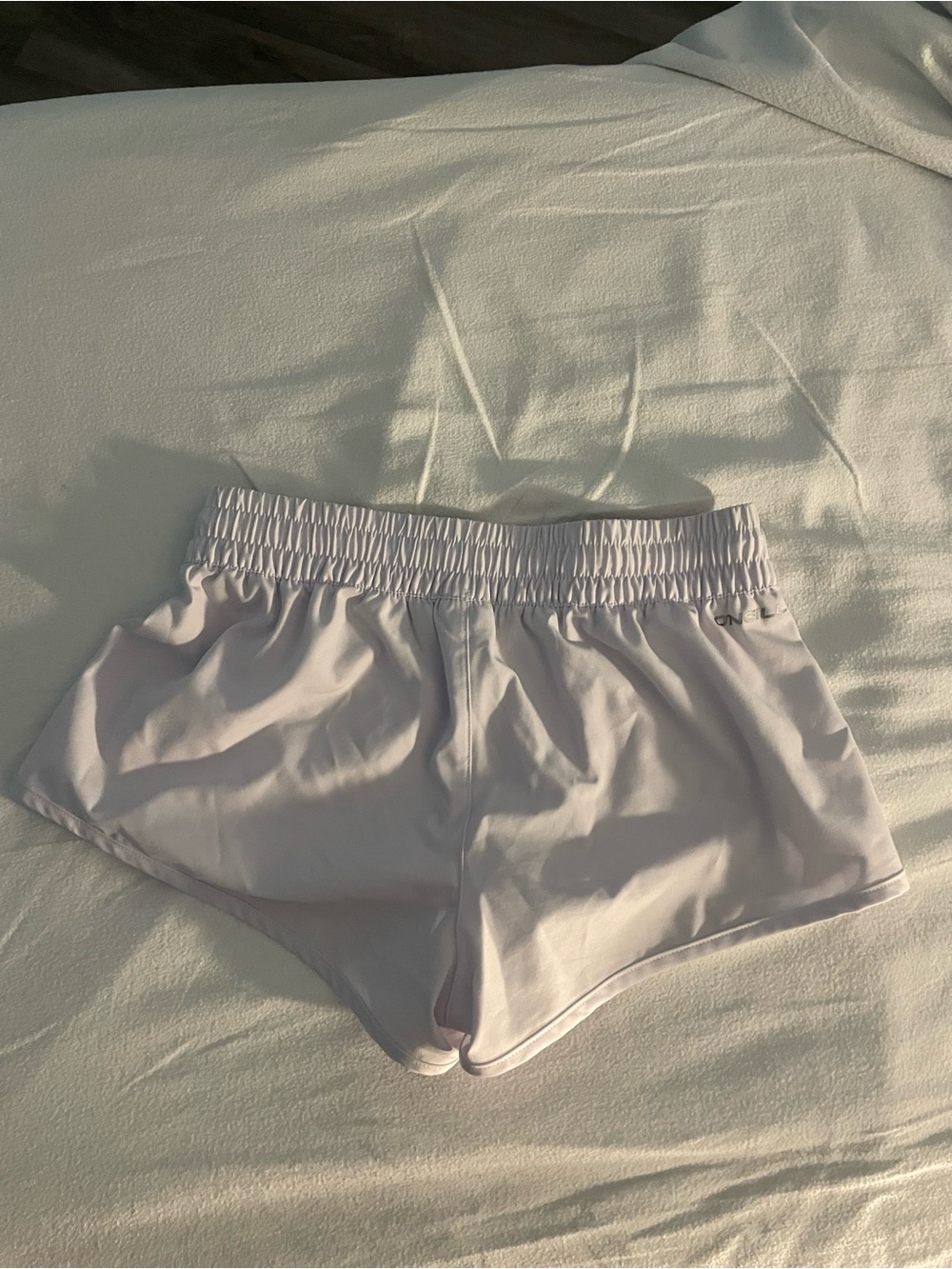 White Women’s Athletic Shorts